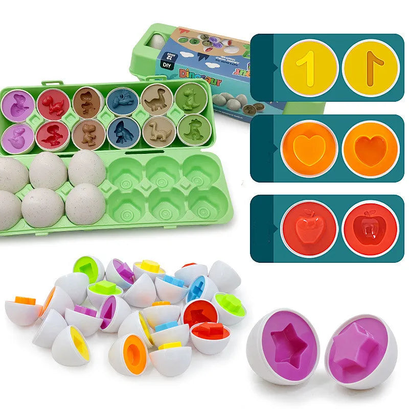 Baby Shape Matching Egg Toy