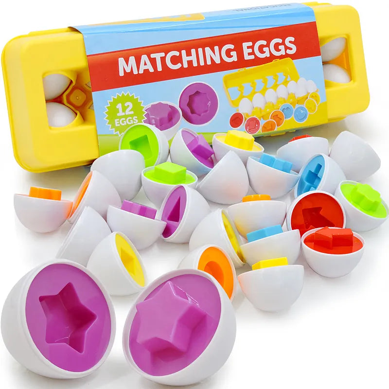 Baby Shape Matching Egg Toy